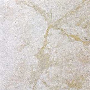 White Marble Vinyl Tile 40 Pc Adhesive Kitchen Flooring - Actual 12'' x 12''