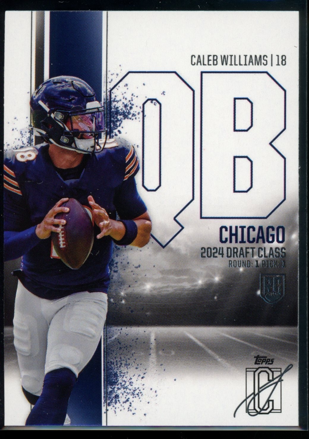 2024 Topps Signature Class - Rookies Caleb Williams #84 Bronze (RC)