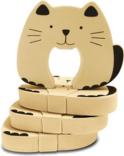 Finger Pinch Guard 4 Pack, Baby Proof Door Slam Stopper, Soft Foam Safety Guard