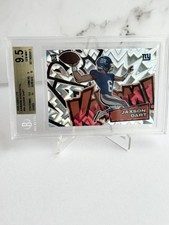 2025 Nfl Absolute Jaxson Dart Horizontal Kaboom Rookie Bgs 9.5 Gem Mint Giants