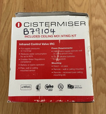 Cistermiser Infrared IRC Urinal Flush Control Valve, Electric, 1/2in, Kit