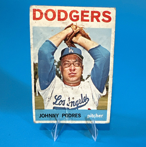 Johnny Podres #580 1964 Topps card