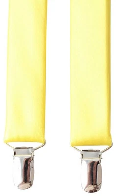 Knightsbridge Neckwear Pour des hommes Plaine Polyester - Jaune - Photo 1/4
