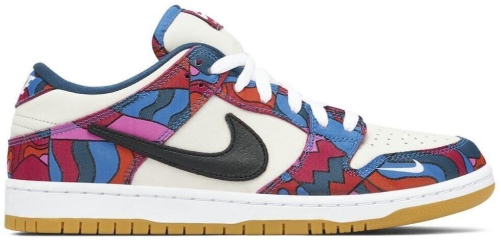 Size 8 - Nike Dunk Low Pro SB x Parra Abstract Art 2021 for