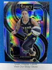 2025 #114 JJ Quinerly Panini Select WNBA Premier Silver Prizm RC Wings