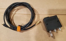 Archer RF Switch Selector   Antenna/Cable Switch  + Coax cable & Atari Setup