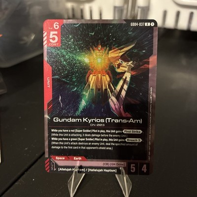 Gundam Kyrios (Trans Am)- GD04-037 R - Gundam TCG: Phantom Aria - English