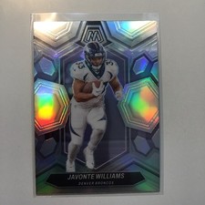 2024 Panini Mosaic Football Silver Javonte Williams