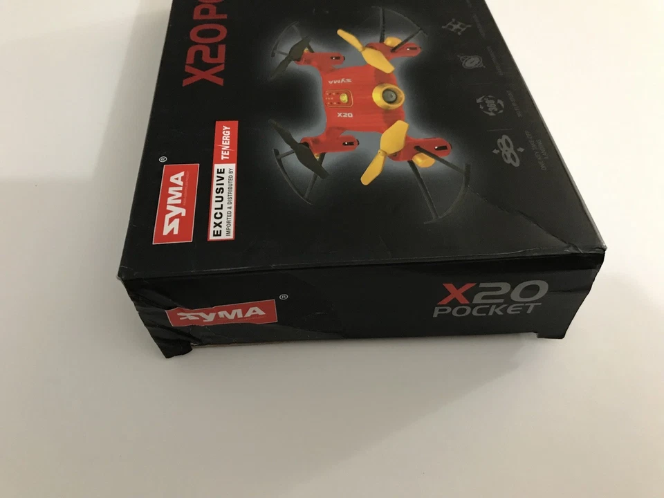 Syma X20 Pocket Remote Control Drone Small Sized Flashing Lights - Image 3 of 4
