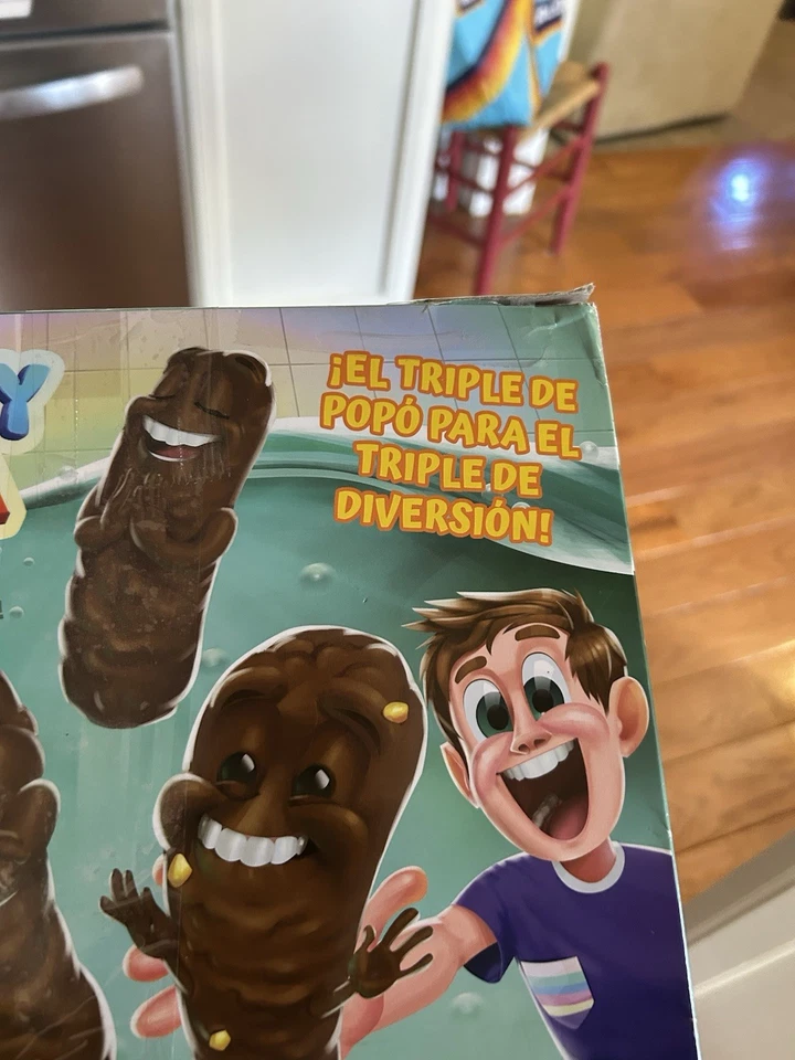 Mattel Games - Flushin Frenzy Overflow Catch The Poop Triple Turds - Image 3 of 4