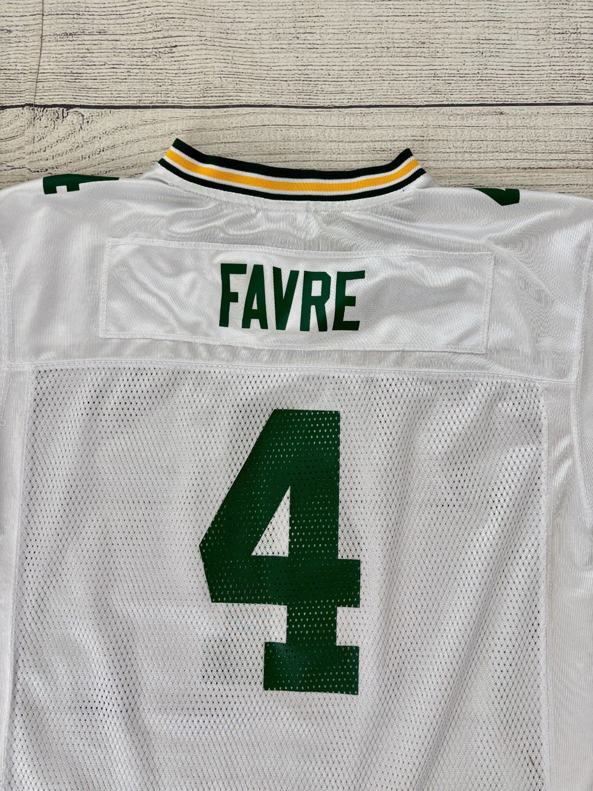 BRETT FAVRE #4 Green Bay Packers NWOT Youth XL Reebok NFL Football Jersey thumbnail 6