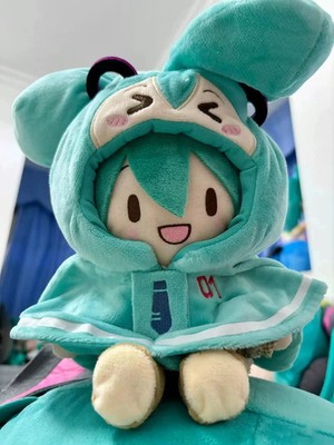 Kawaii Hatsune Miku Plush Mini Changeable Cape Kawaii Fits Vocaloid Toy