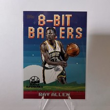 Topps 2025-26 8-Bit Ballers Ray Allen #8B-28 Seattle Supersonics Basketball Card