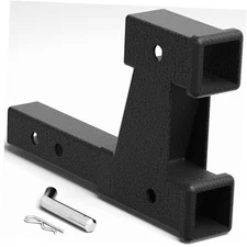 Dual Trailer Hitch Extension 2 Inch - Towing & Bike Rack Extender 2 Inch Dual