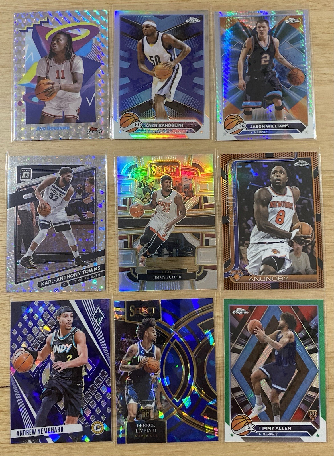 NBA Card Lot 100+ Cards (Autos,#’d, Prizms,Refractors,Parallels,Inserts,RC’s) view 5