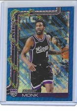 2025 Topps Holiday Basketball Blue Glitter - Malik Monk Sacramento Kings