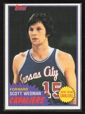 1981-82 Topps #19 Scott Wedman - EX/NM Set Break!