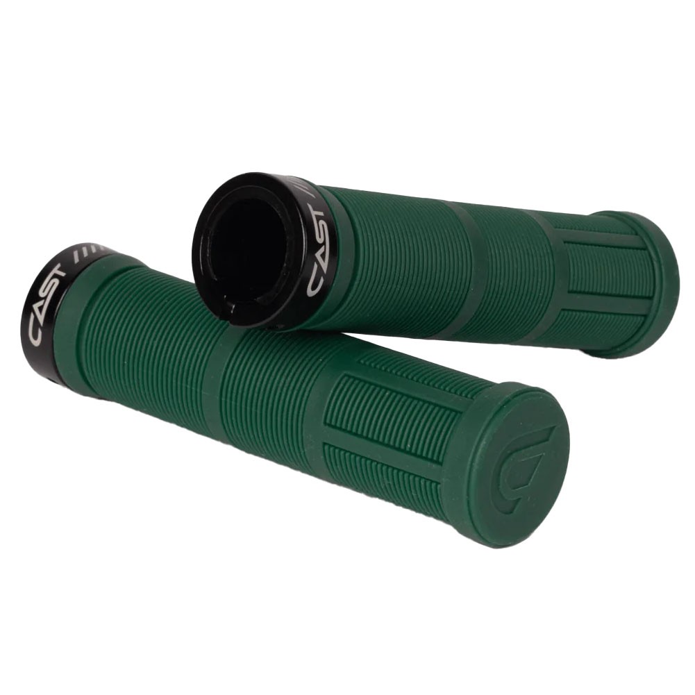 Cast Dreamtrack Lock-On Green Bike Handlebar Grips with Damping - Comfort 5090₽