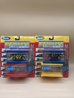 Racing Champions Stackers Building system 2002  Lot Of 2