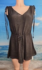 Nwt CUPSHE Women's Cover-Up Dress- SIZE Small Black Color