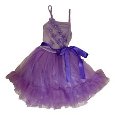 Princess Expressions Purple Tutu Girls Large Halloween Costume Dress Up Party