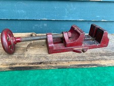 Vintage Heavy Tool 3-5/8" Jaw Machinist Drill Press Vise Mechanic Blacksmith