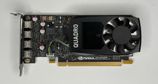 NVIDIA Quadro P1000 Quad Mini DisplayPort PCIe Video Graphic Card 4GB