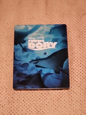 Finding Dory (Blu-Ray + DVD, 2016, 3-Disc Set) Target Exclusive Steelbook Disney