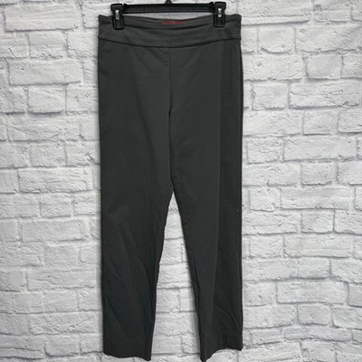 Krazy Larry Pull On Pants Size 8 Dark Gray Ankle