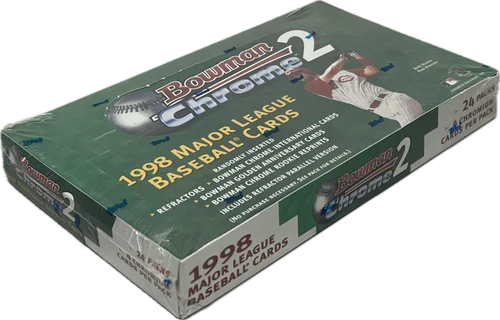 1998 Bowman Chrome Series 2 Baseball Hobby Box
