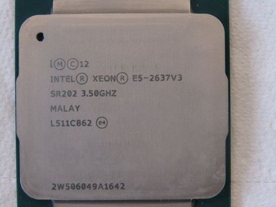Intel SR202 E5-2637V3 3.5GHz 15MB 4C Processor 4z