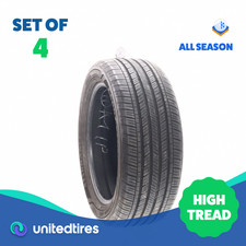 Set Of 4 Used 25550r20 Goodyear Assurance Finesse 105t - 8-8.532