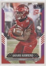 2021 Score Rookies Purple Javian Hawkins #315 4l3