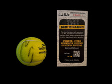Carlos Alcaraz Signed Tennis Ball Grand Career Slam Champion ATP No. 1 JSA
