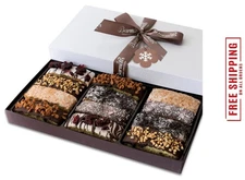 Christmas Gift Baskets 12 Chocolate Biscotti Gourmet Holiday Cookies Gift Box