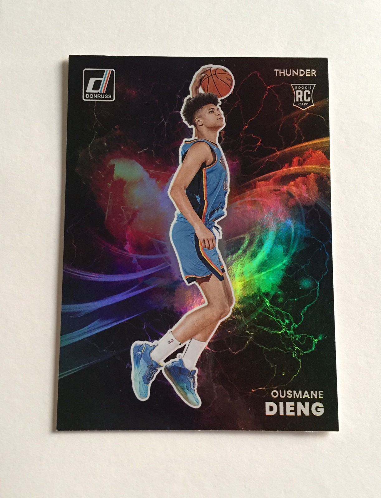 2022-23 Panini Donruss Ousmane Dieng Rookie RC Night Moves SSP Thunder