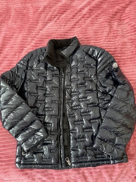 Men Moncler Puffer Jacket Navy 44