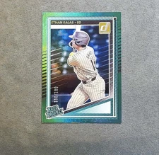 2025 Panini Donruss - Rated Prospects Ethan Salas #199 Green 138/199 (RC)