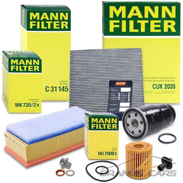Mann-Filter Inspektionspaket Filtersatz B FÜR Toyota Avensis T25 2.0 2.2 05-08-image