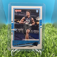 JEREMY CHINN ROOKIE RC 2020 Panini Donruss #289 Carolina Panthers