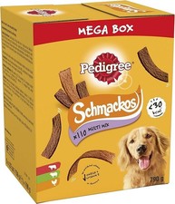 Pedigree Schmackos Mega Box 110 Mixed Meaty Variety Dog Treats Chews 790g 8.80 per kilo