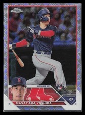 Masataka Yoshida 2023 Topps Chrome Logofractor Edition #167