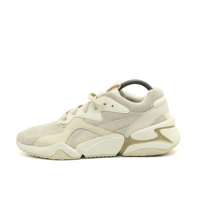 PUMA Damen 369487-01 Laufschuhe Beige Wildleder Low-Top Classic Sneaker EU 38