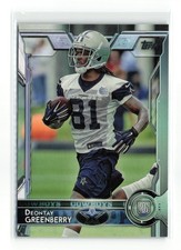 2015 TOPPS DEONTAY GREENBERRY #404 RC COWBOYS