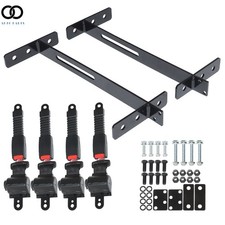 35  6.9 inches 4PCS Golf Cart Seat Belts  Bracket Kit For EZGO Yamaha Club Car