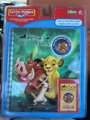 Lector Magico Disney El REY LEON Story Book Reader  Rare  NEW LION KING 