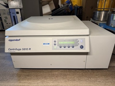 Eppendorf 5810R Refrigerated Centrifuge w/ A-4-44 Rotor + Buckets   Fully Tested