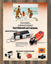 AGFA 3000 Pocket Sensor - Pubblicità Pubblicità Pubblicità Originale 1975