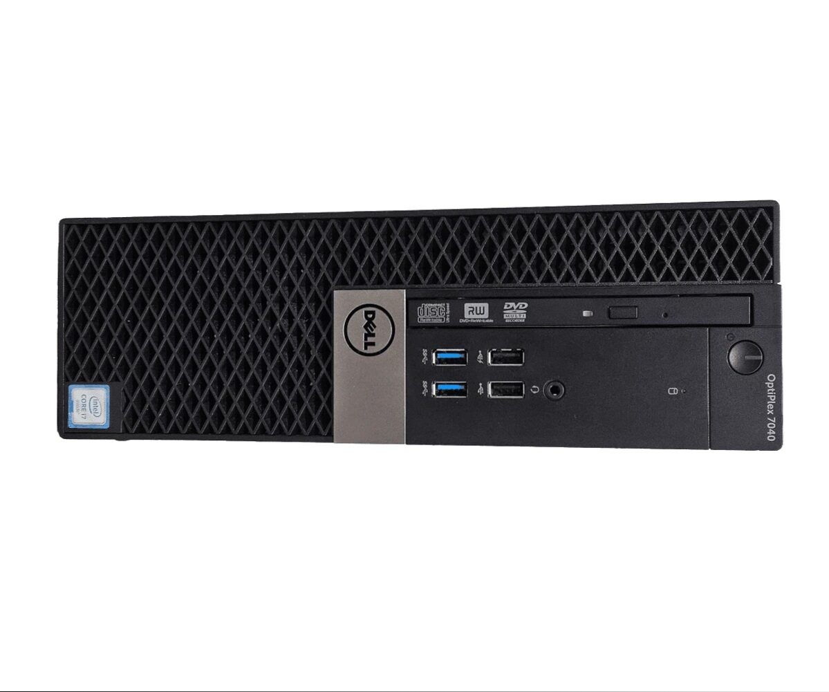 Dell Optiplex 7040 SFF | i7-6700 3.40GHz | 16GB RAM | 480GB SSD | Windows 10. Available Now for $149.99