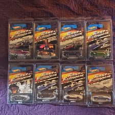 2014 Hot Wheels Fast  Furious set. Un stamped cards. VERY RARE